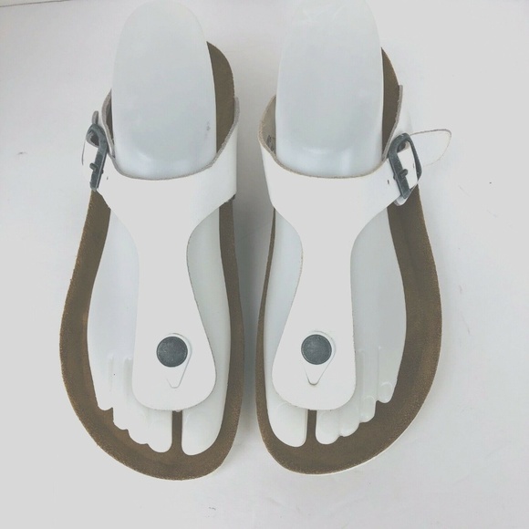 Pedro Iniesta White 7.5 Flip Flop Boho Sandal - Picture 3 of 8